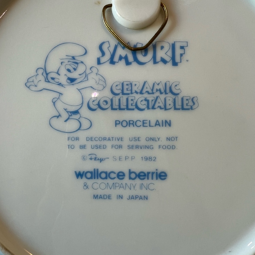 Smurf collectible plates - Picture 7 of 7